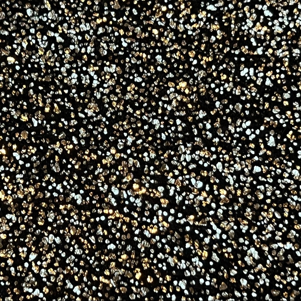 MICHAELS KORS Blouse glitter top. black and gold.